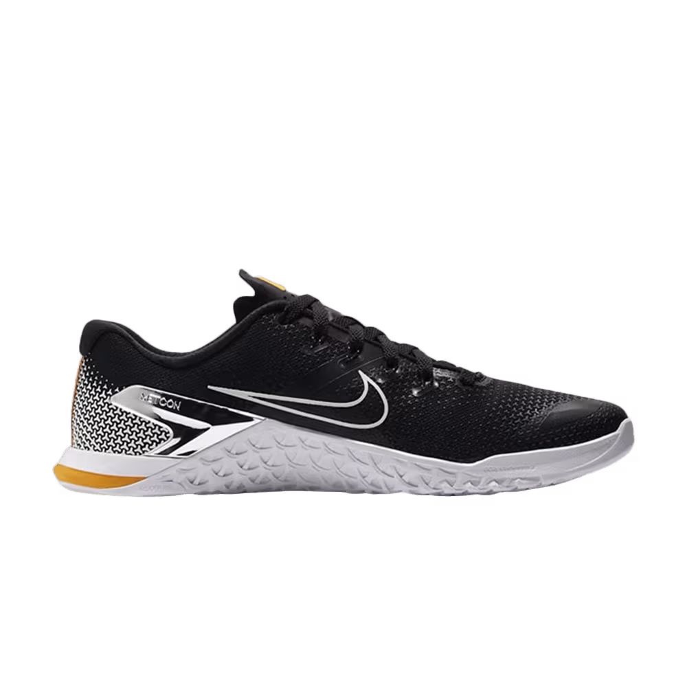 Nike Metcon 4 Black Metallic Silver