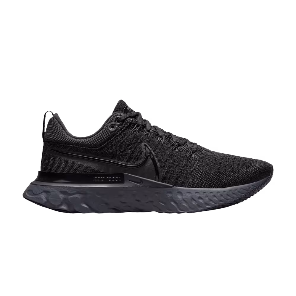 Nike Women's React Infinity Run Flyknit 2 Black Iron Grey