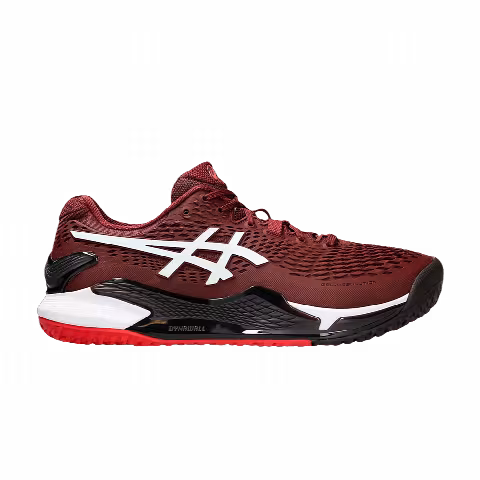 Asics Gel Resolution 9 OC 2E Wide 'Antique Red'
