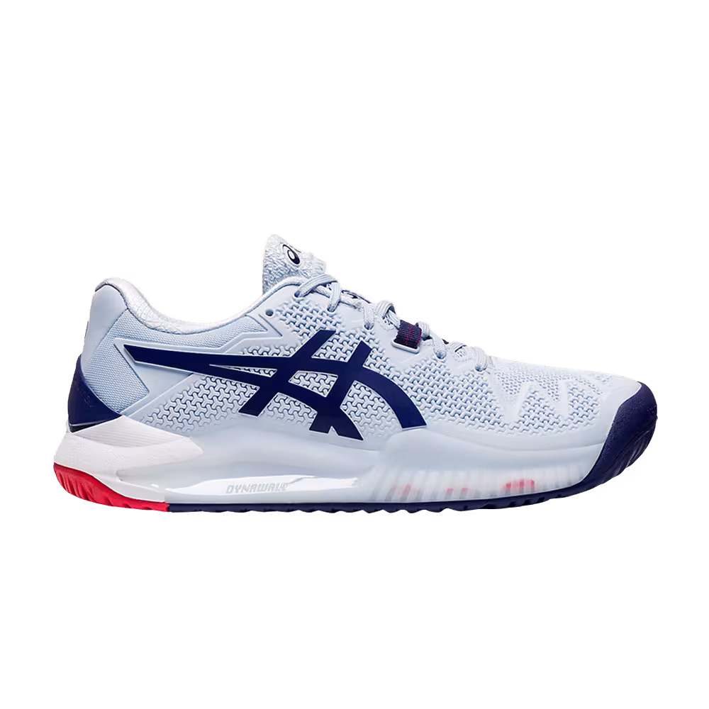 Asics Women's Gel Resolution 8 D Wide Soft Sky