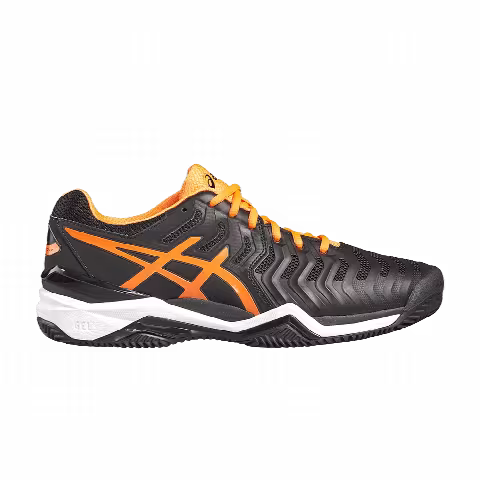 Asics Gel Resolution 7 Clay 'Black Orange White'
