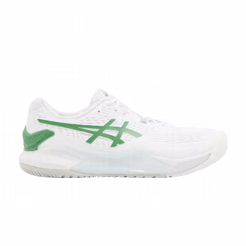 Asics Gel Resolution 9 2E Wide 'White Green'