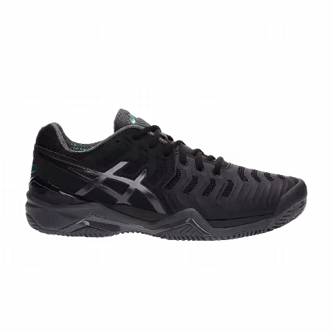 Asics Gel Resolution 7 Clay 'Black Dark Grey'