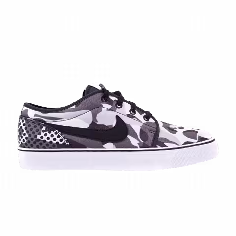 Nike Toki Low TXT Print 'Black White Camo'