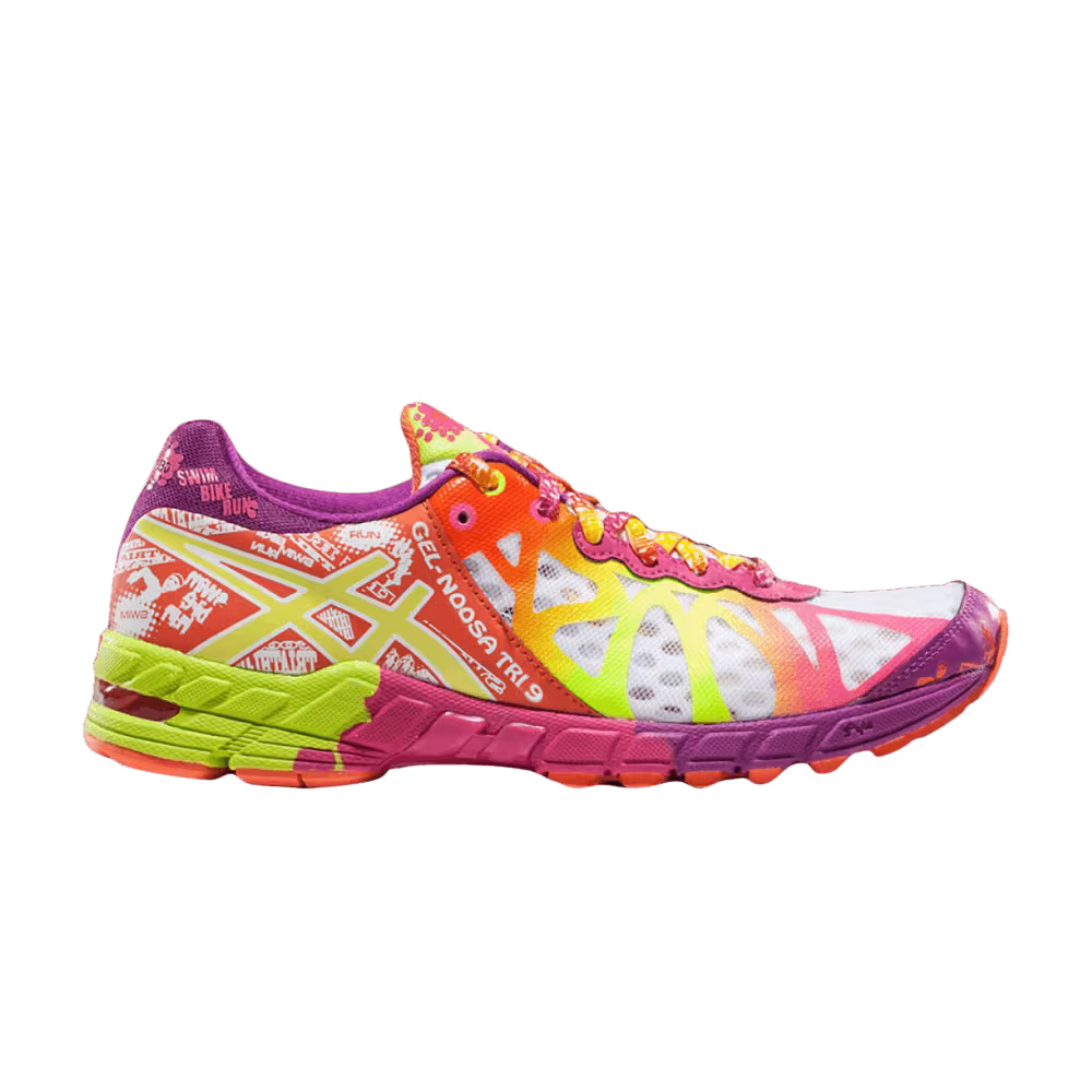 Asics Women's Gel Noosa Tri 9 Flash Yellow Plum