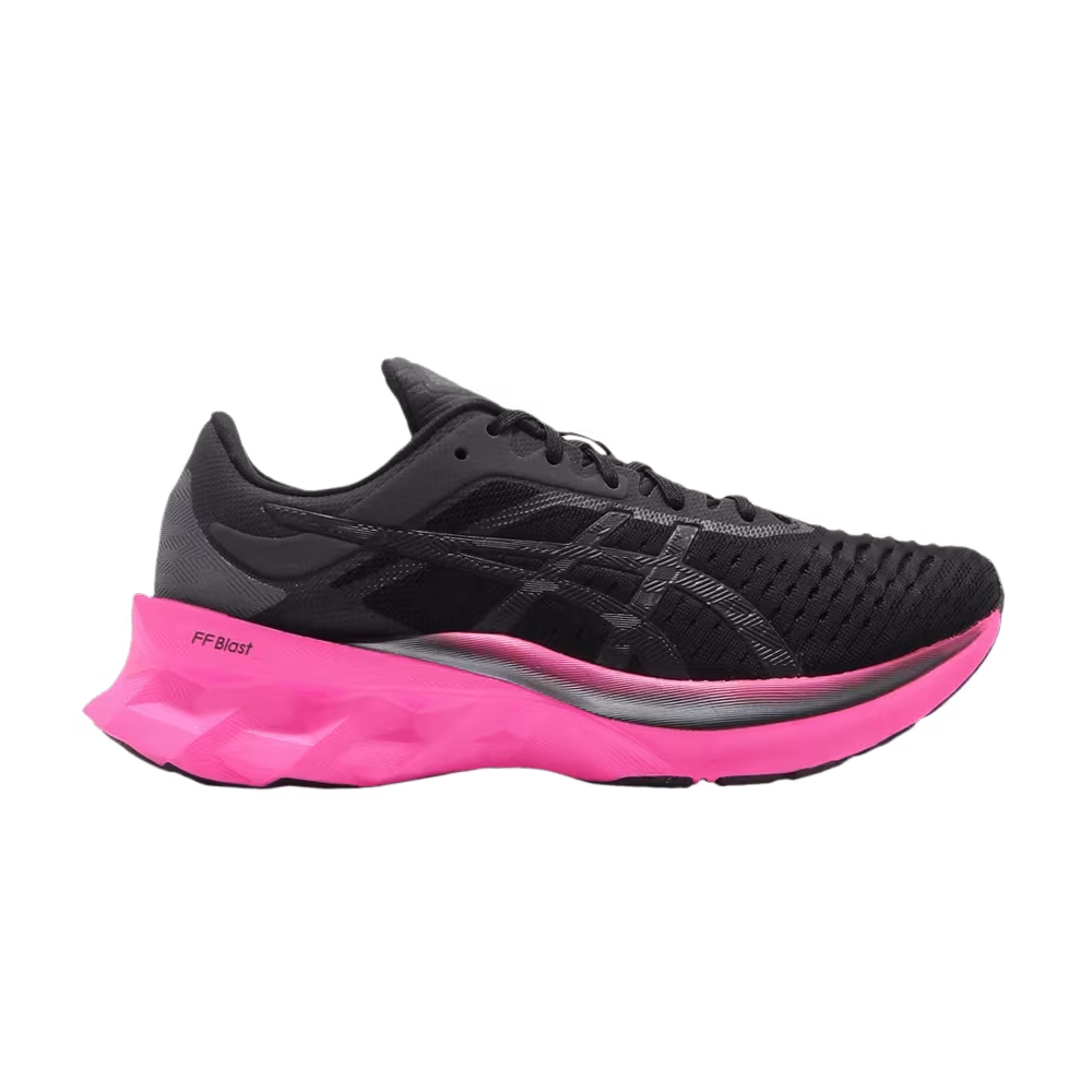 Asics Women's Novablast Black Pink Glo