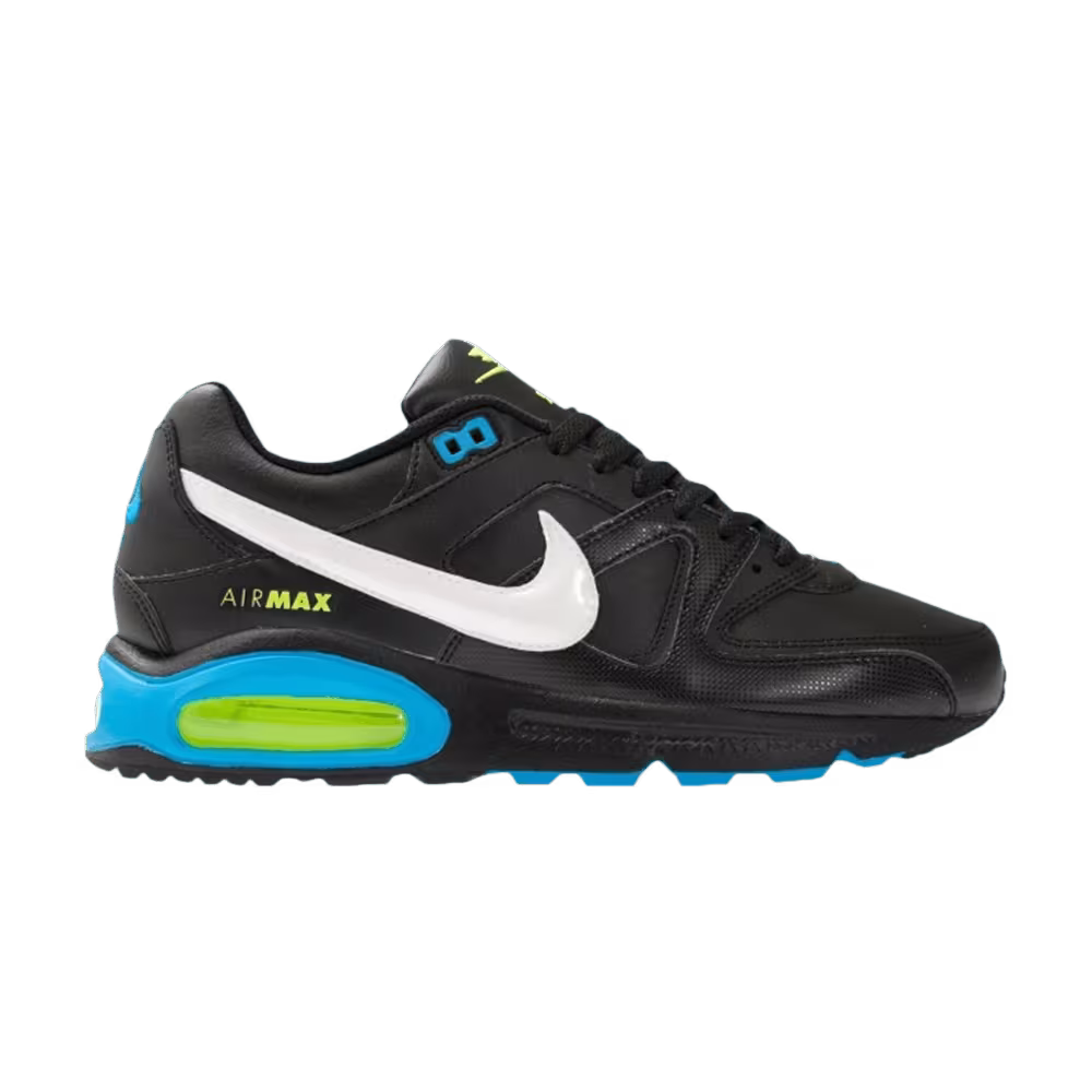 Nike Air Max Command Black Blue Glow Volt