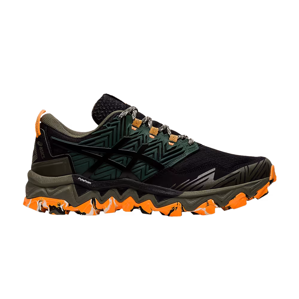 Asics Women's Gel FujiTrabuco 8 Mantle Green Orange