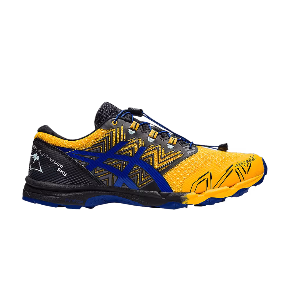 Asics Gel FujiTrabuco Sky Sunflower Monaco Blue