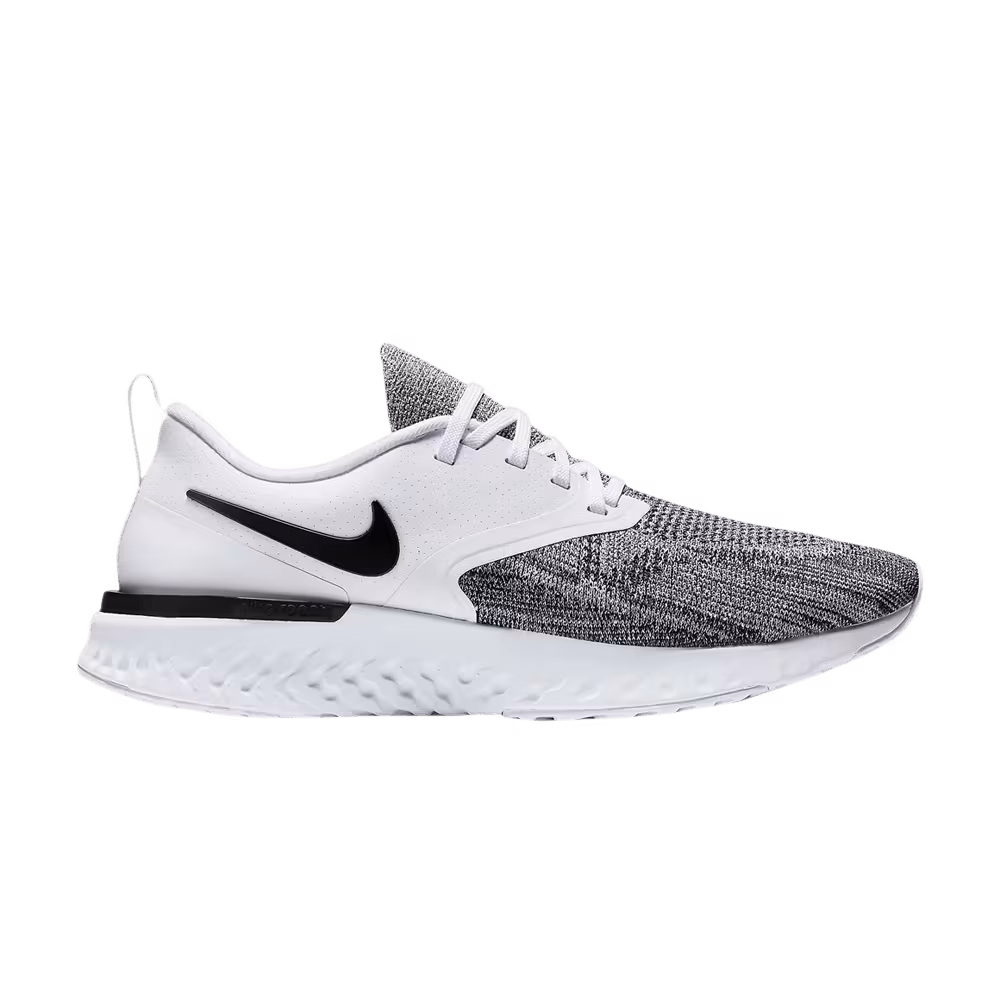 Nike Women's Odyssey React Flyknit 2 White Black