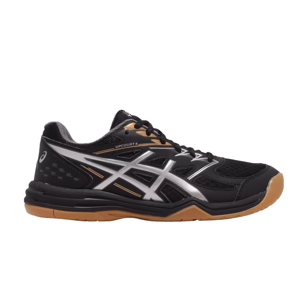 Asics Upcourt 4 GS Black Pure Silver
