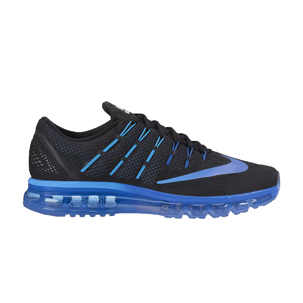 Nike Air Max 2016 Black Deep Royal Blue
