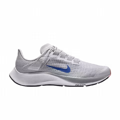 Nike Air Zoom Pegasus 37 FlyEase 'Pure Platinum Crimson Blue'