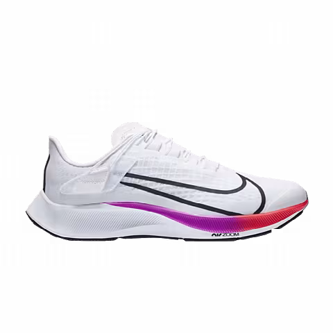 Nike Air Zoom Pegasus 37 FlyEase Extra Wide 'White Multi-Color'