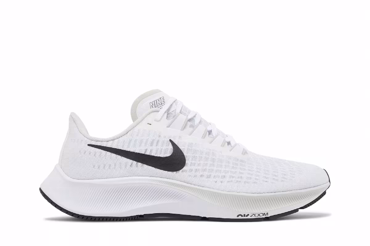 Nike Air Zoom Pegasus 37 TB White Black, view 2