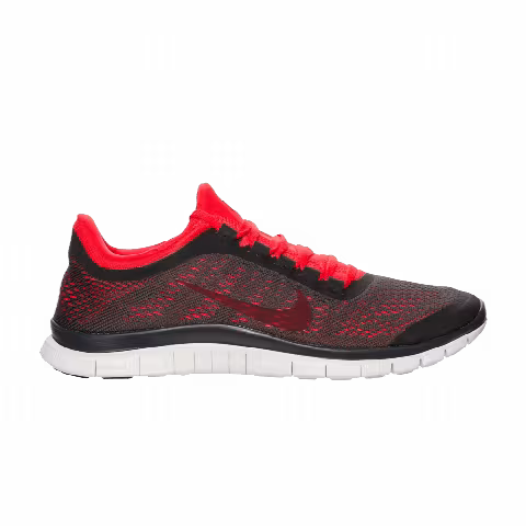 Nike Free 3.0 V5 'Charcoal University Red'