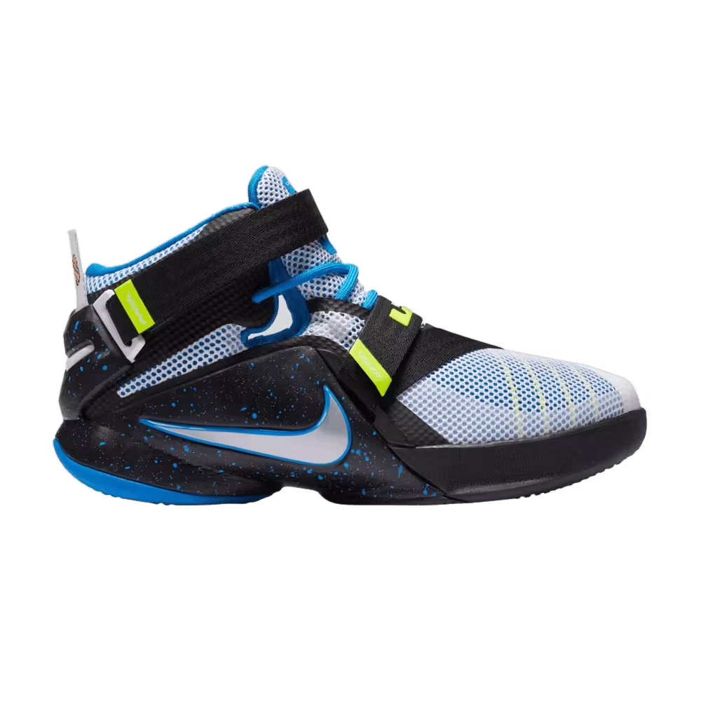 Nike LeBron Soldier 9 GS White Photo Blue