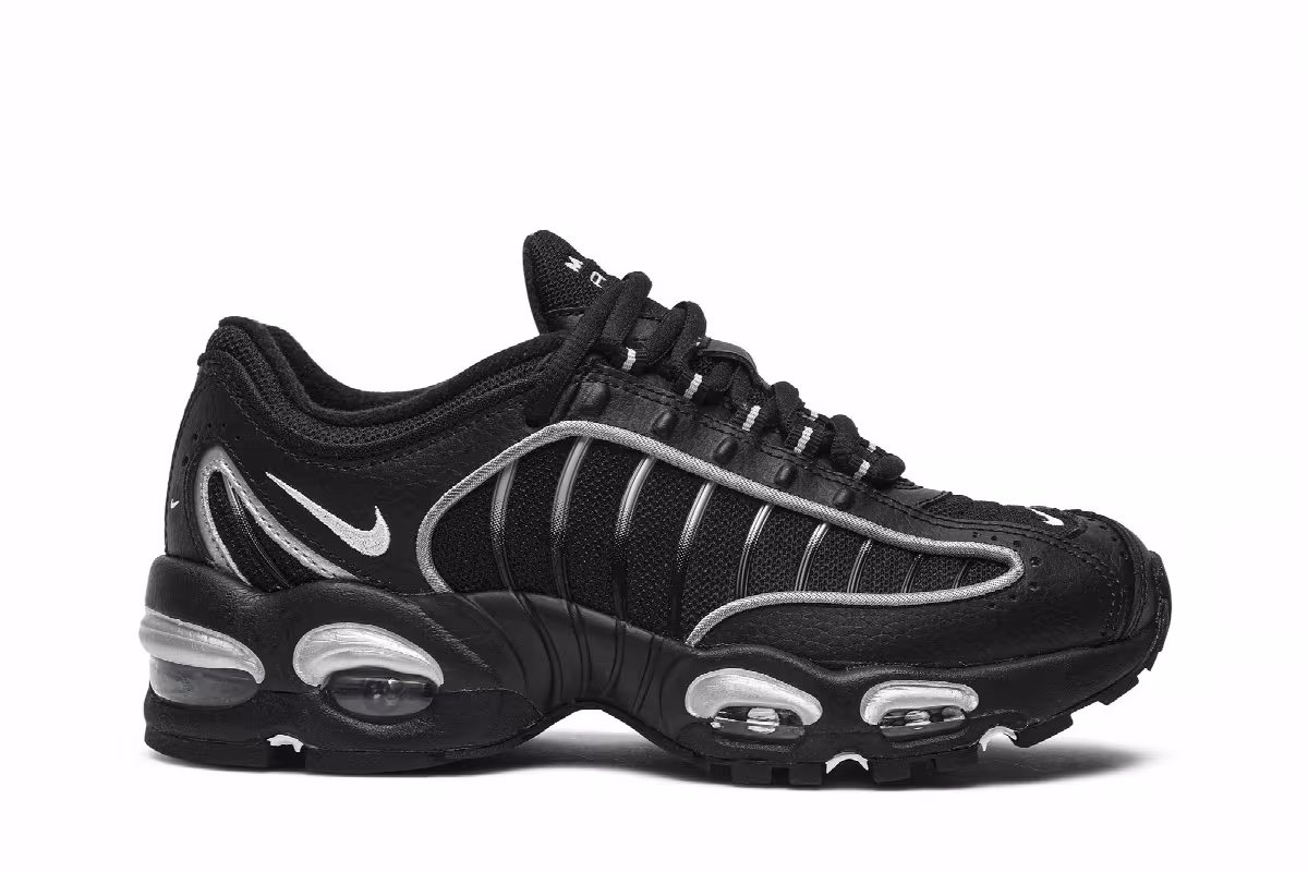 Nike Air Max Tailwind 4 GS Black White, view 2
