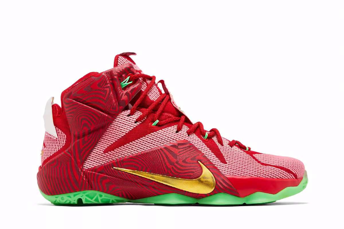 Nike Lebron 12 PE Sprite Mix Pack, view 2