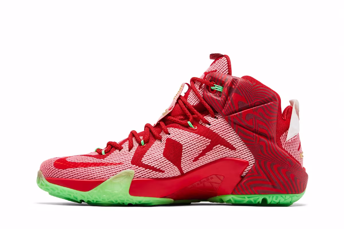 Nike Lebron 12 PE Sprite Mix Pack, view 4