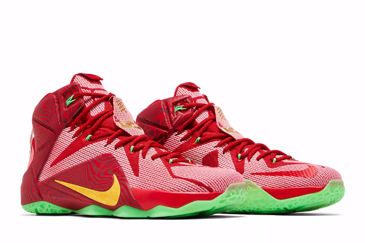 Nike Lebron 12 PE Sprite Mix Pack, view 9