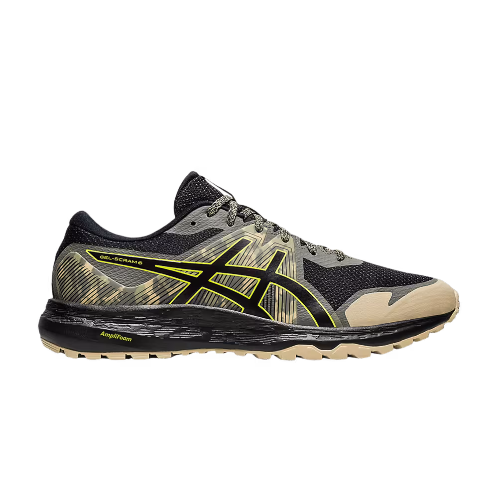 Asics Gel Scram Black Neon Lime Camo