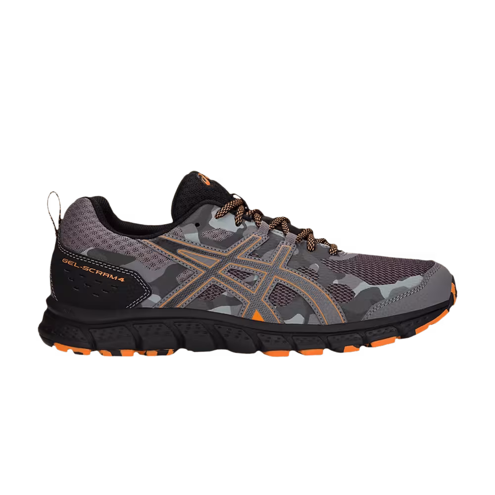 Asics Gel Scram 4 Carbon Lava Orange Camo