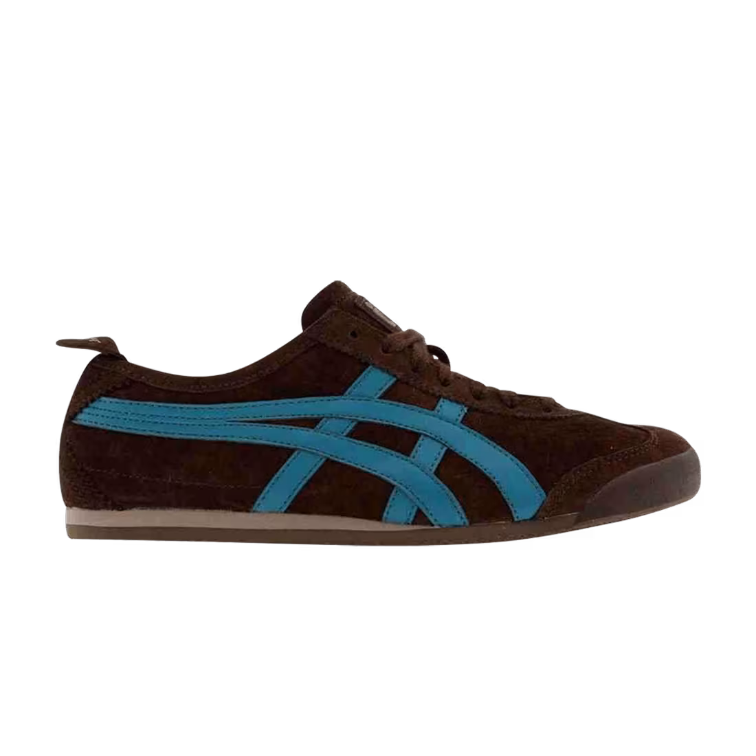 Asics Women's Mexico 66 Brown Blue Coral