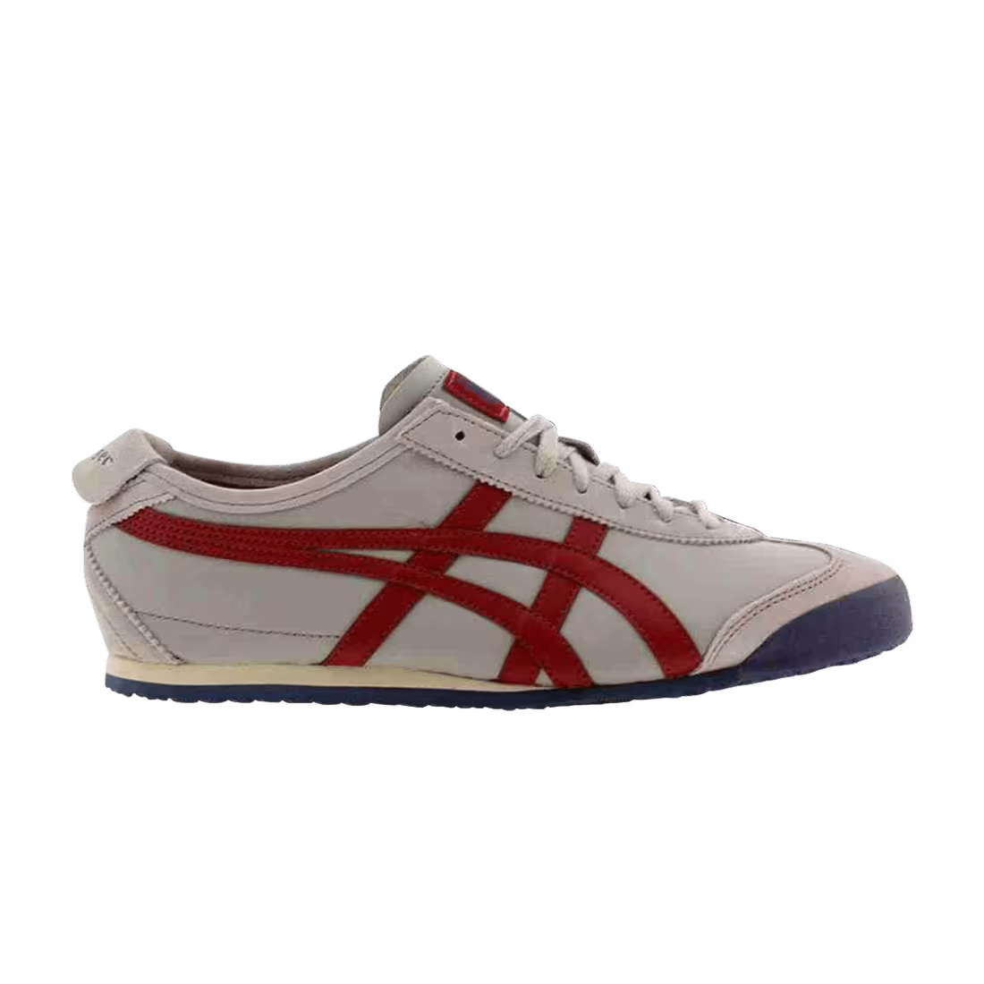 Asics Mexico 66 Light Grey Burgundy