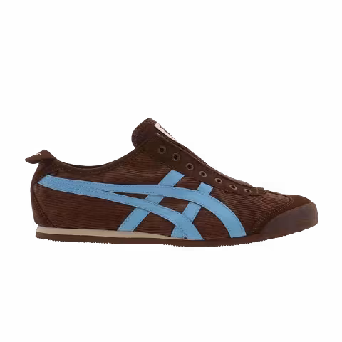 Asics Wmns Mexico 66 Slip-On 'Cocoa Heritage Blue'