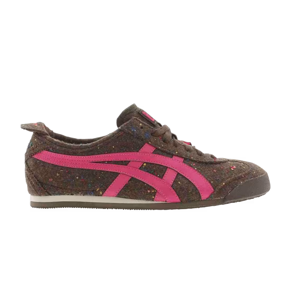 Asics Women's Mexico 66 Speckled Brown Pink