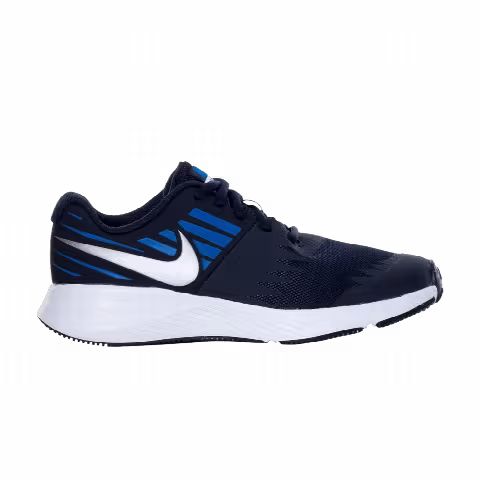 Nike Star Runner GS 'Obsidian Metallic Silver'