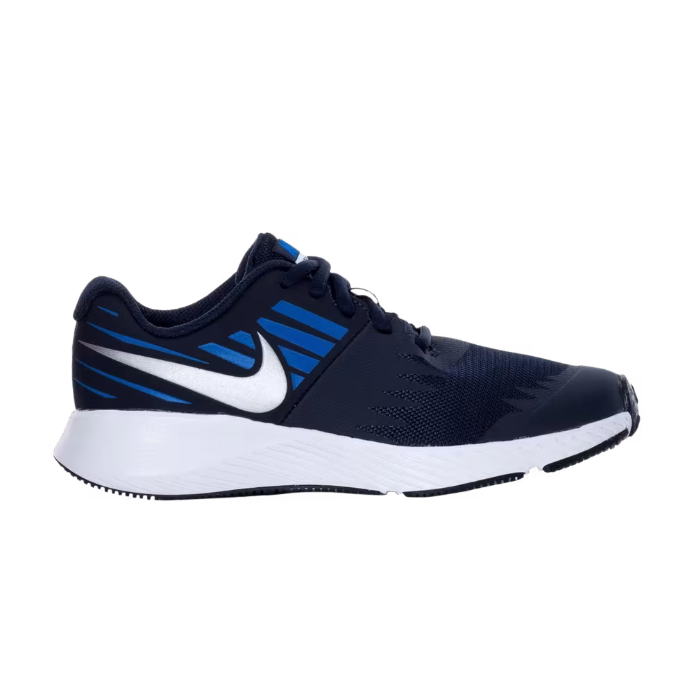 Nike Star Runner GS Obsidian Metallic Silver