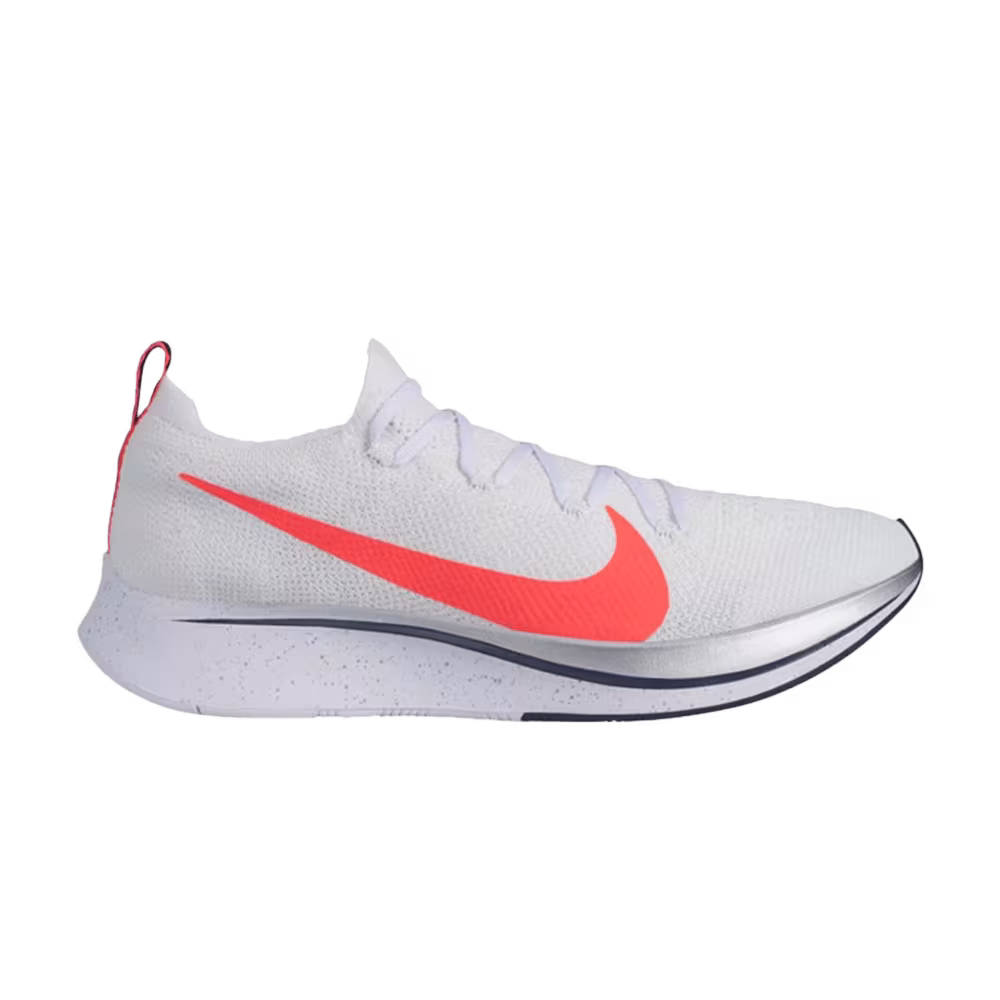 Nike Zoom Fly Flyknit White Crimson