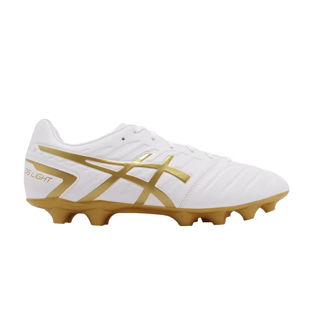 Asics DS Light Club 2E Wide White Rich Gold