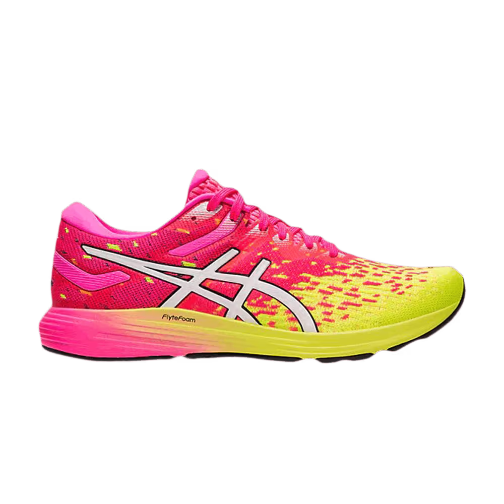 Asics Women's DynaFlyte 4 Hot Pink Yellow