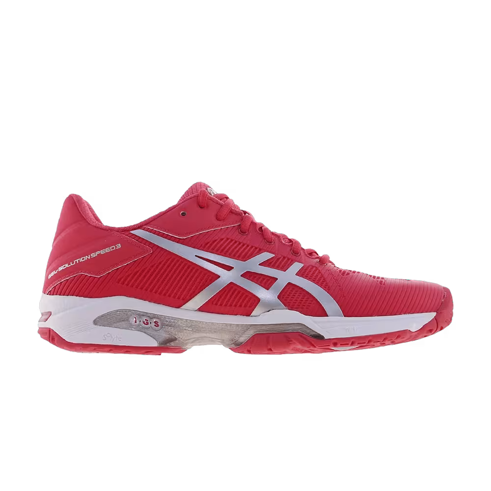 Asics Women's Gel Solution Speed 3 Rough Red