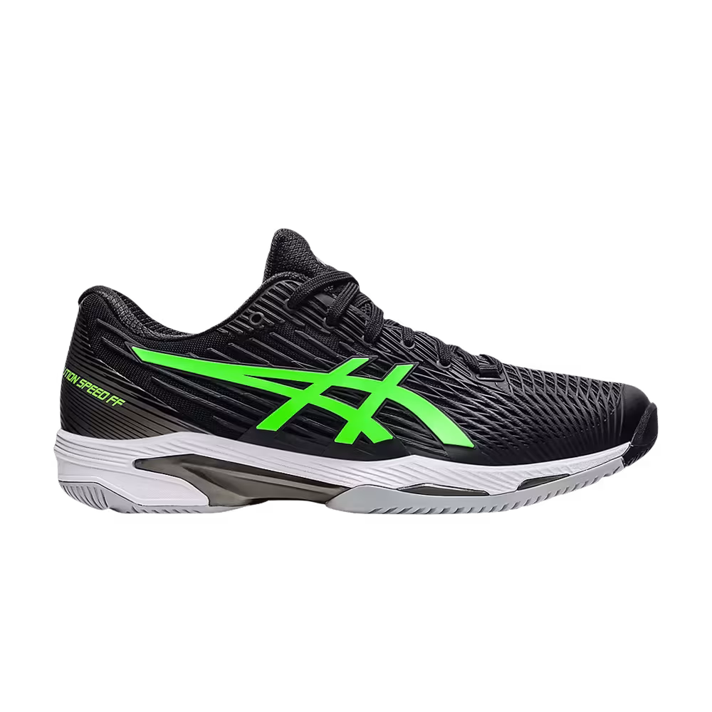 Asics Solution Speed FF 2 Black Green Gecko
