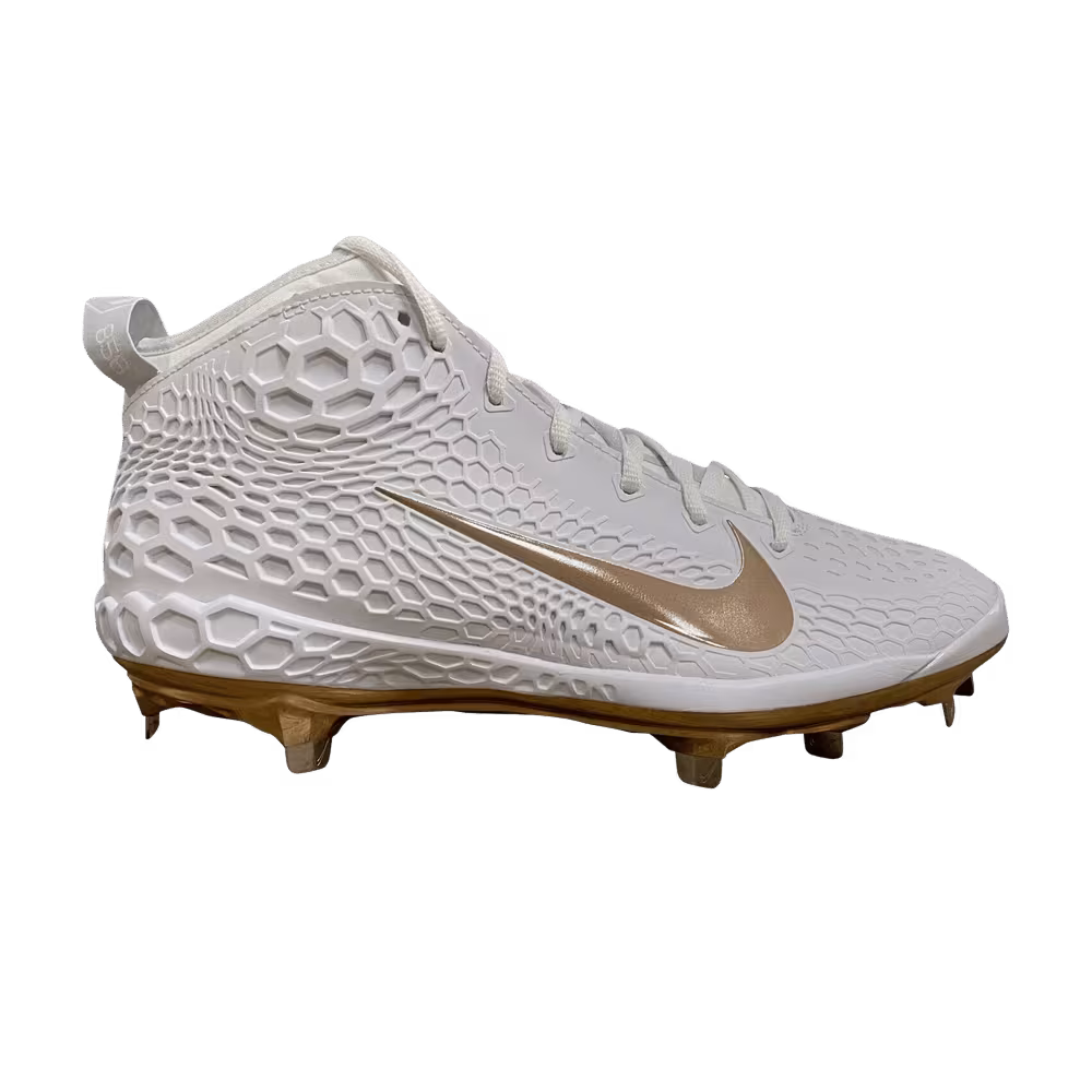 Nike Force Zoom Trout 5 White Metallic Red Bronze