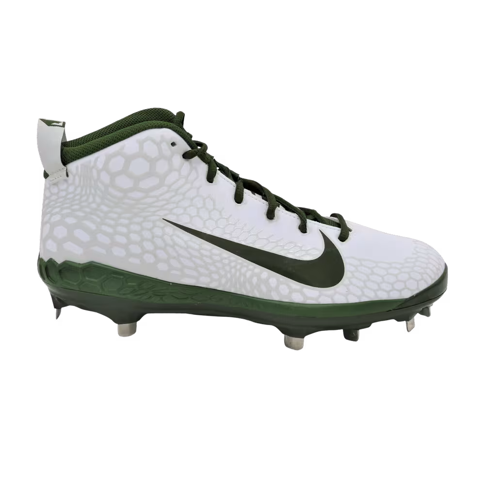 Nike Force Zoom Trout 5 White Forest Green