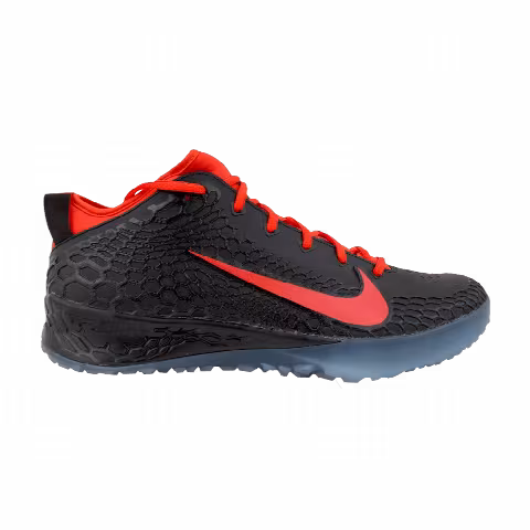Nike Force Zoom Trout 5 Turf 'Black Team Orange'