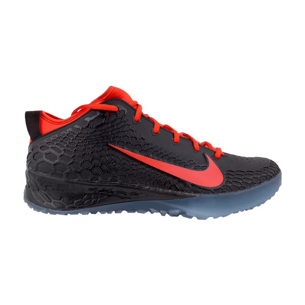 Nike Force Zoom Trout 5 Turf Black Team Orange