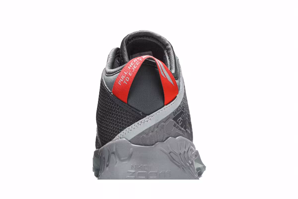 Nike Force Zoom Trout 5 Grey Metallic Blue, view 8