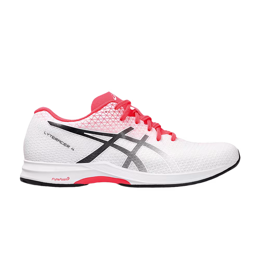 Asics Lyteracer 4 2E Wide White Diva Pink