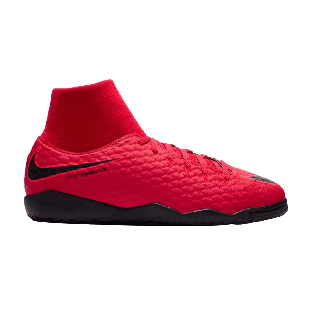 Nike HypervenomX Phelon 3 DF IC GS University Red