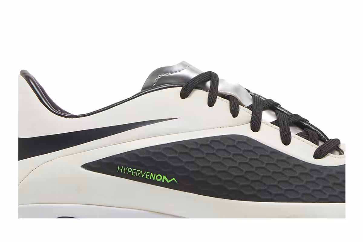 Nike Hypervenom Phelon IC Black Neo Lime, view 3