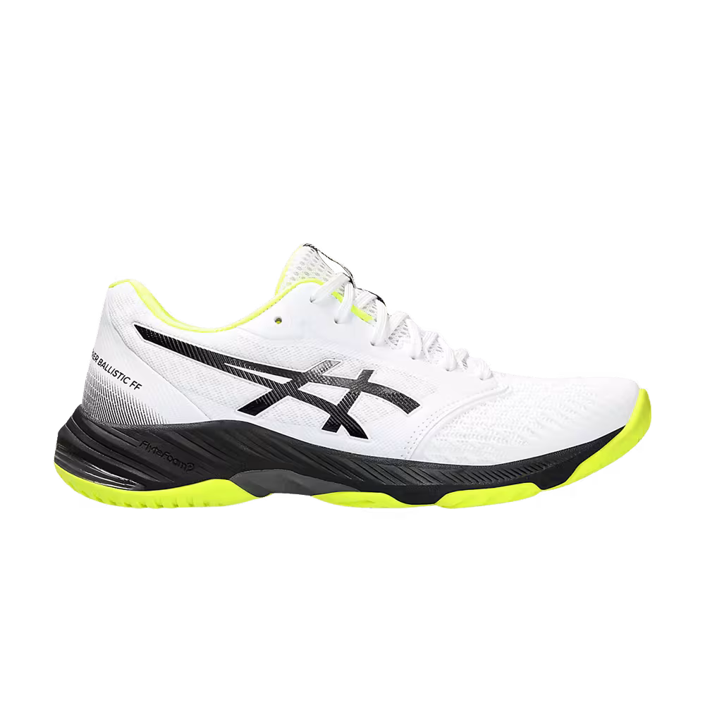 Asics Netburner Ballistic FF 3 White Gunmetal