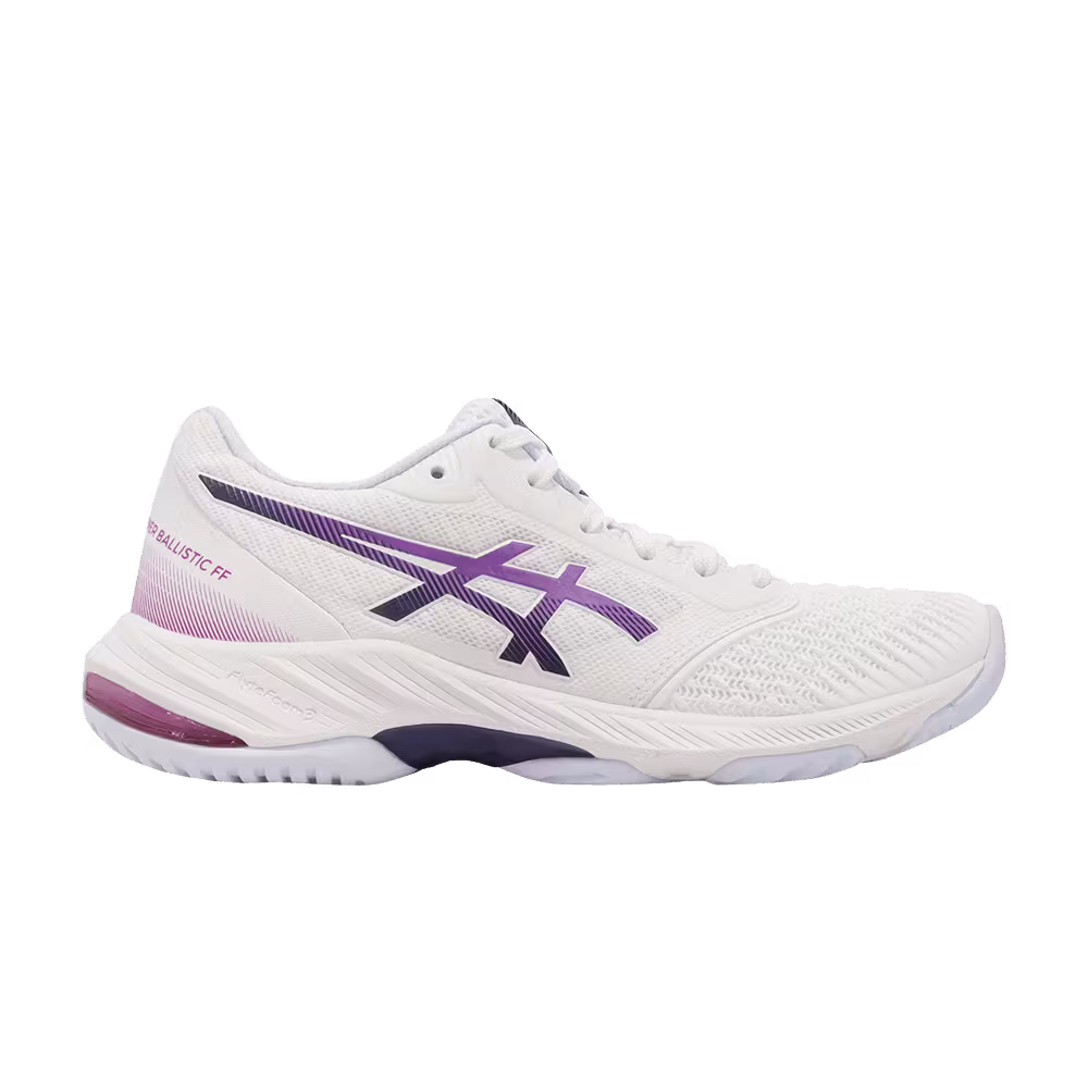 Asics Women's Netburner Ballistic FF 3 White Orchid