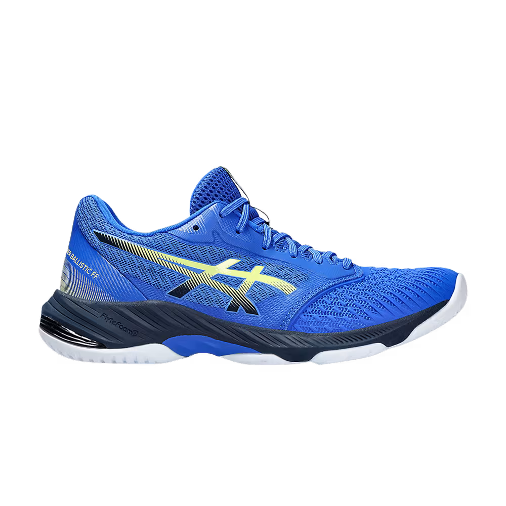 Asics Netburner Ballistic FF 3 Illusion Blue Glow Yellow