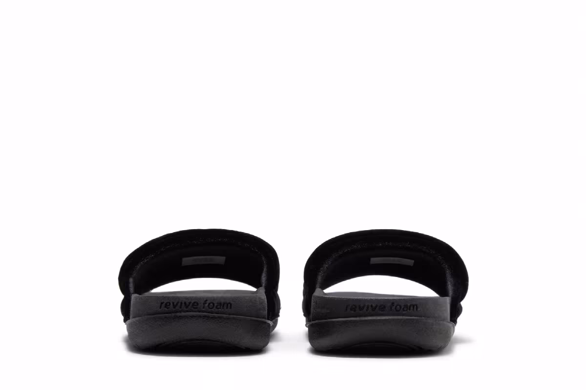 Nike Women's Offcourt Slide SE Triple Black, view 7